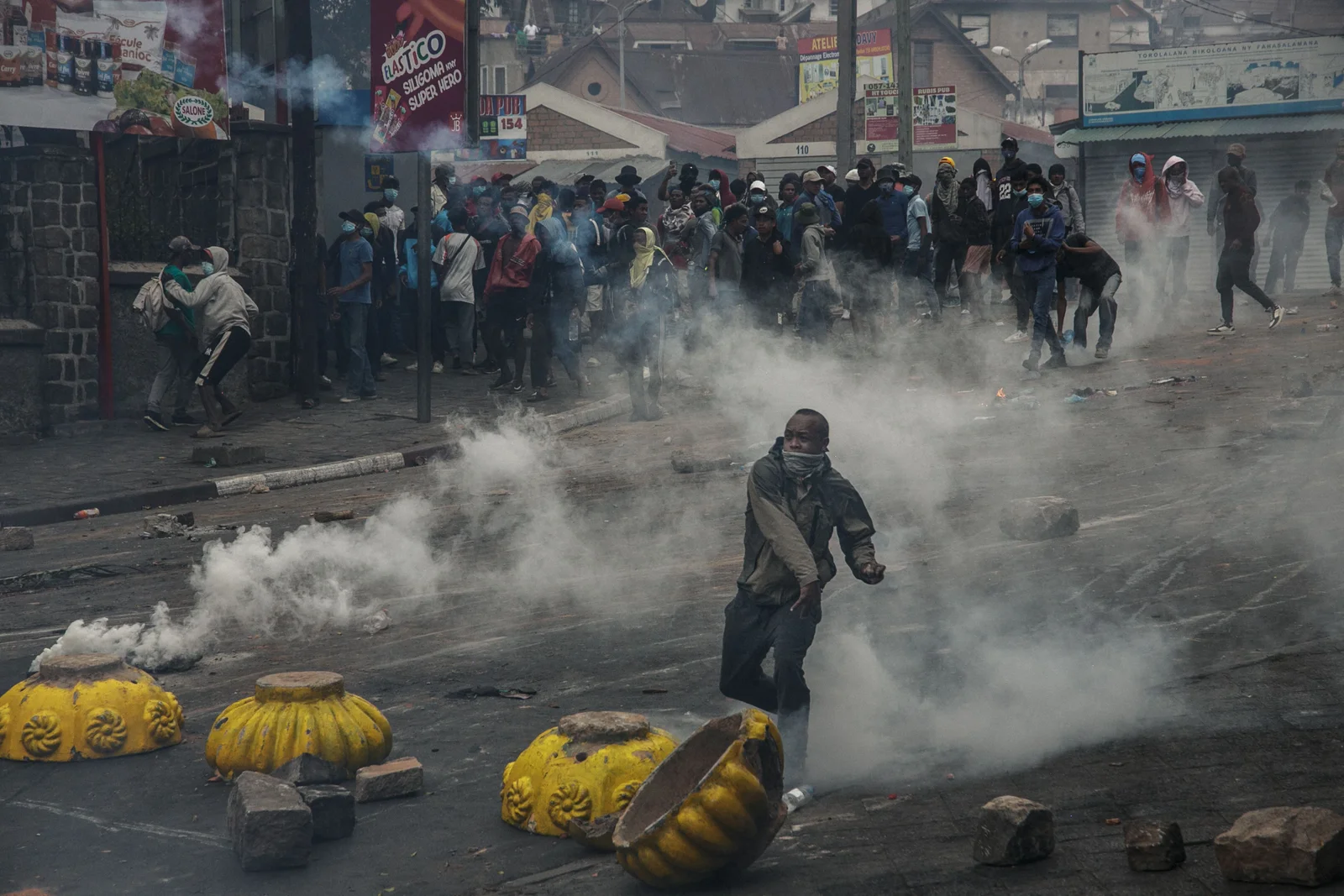 Théâtre Madagascar : manifestation à Antananarivo